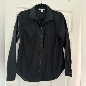 Old Navy Classic Shirt Black Size M New Without Tags